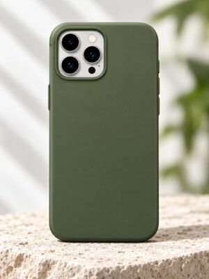 Olive Green iPhone Case