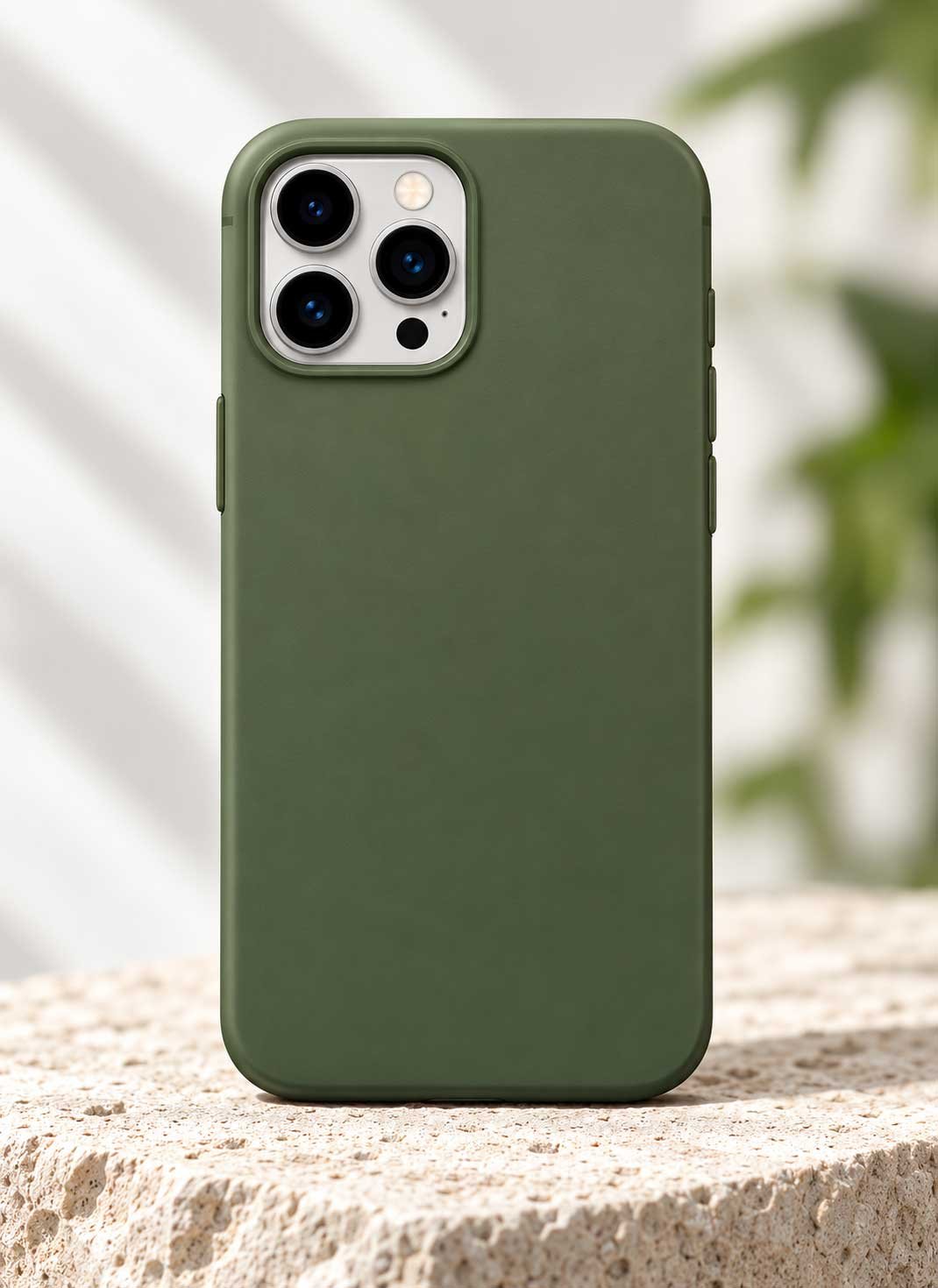 Olive Green iPhone Case