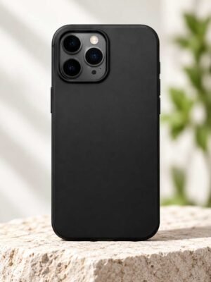 Matte Black iPhone Case